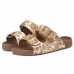 Birken Feminina em Couro Dourada Ref 089