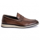 Sport Loafer Couro Legitimo Marrom ref. 1104