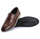 Sport Loafer Couro Legitimo Marrom ref. 1104