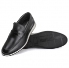 Sport Loafer Couro Legitimo Preto ref. 1104